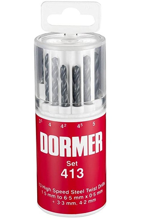 DRILL SET, TWIST, (BIT), HIGH SPEED STEEL