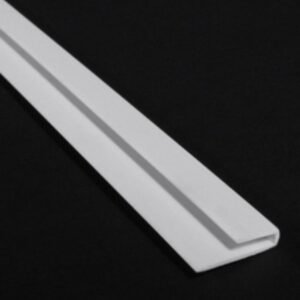 END CAP, WALL LINER PANEL, FRP, WHITE, 96 INCH