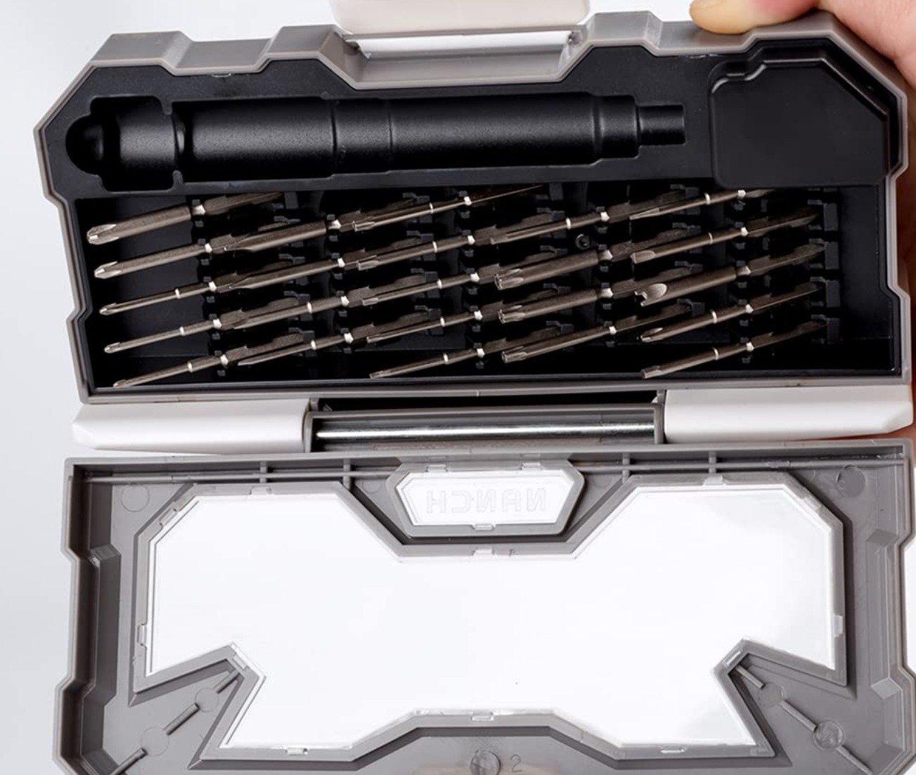 SCREWDRIVER SET, ELECTRONIC, 24 COMPONENTS