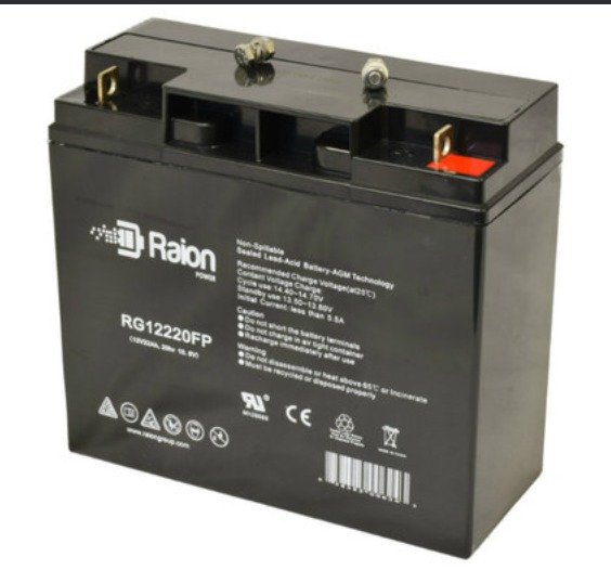 BATTERY, JUMP STARTER, W/ FP TERMINAL, 22 AH,