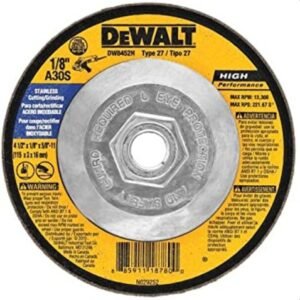 BLADE, METAL CUTTING WHEEL, DEWALT DW8452H