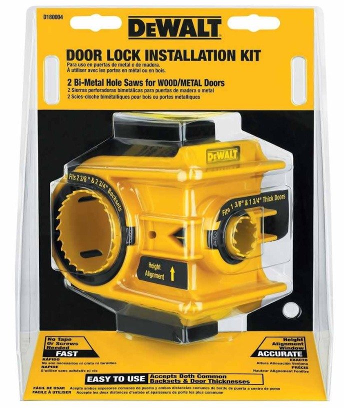 INSTALLATION KIT, DOOR LOCK HOLE SAW