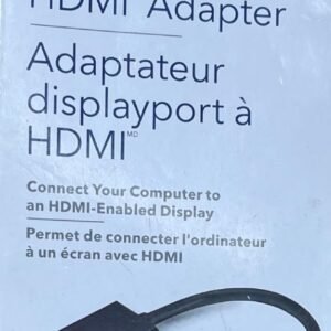 ADAPTER, DISPLAY TO HDMI, BLACK, MONITOR