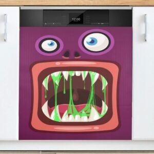 Creepy Kitchen Refrigerator Door Decoration,