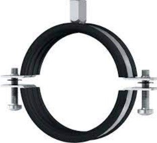 CLAMP, PIPE, SOUND INSULATED
