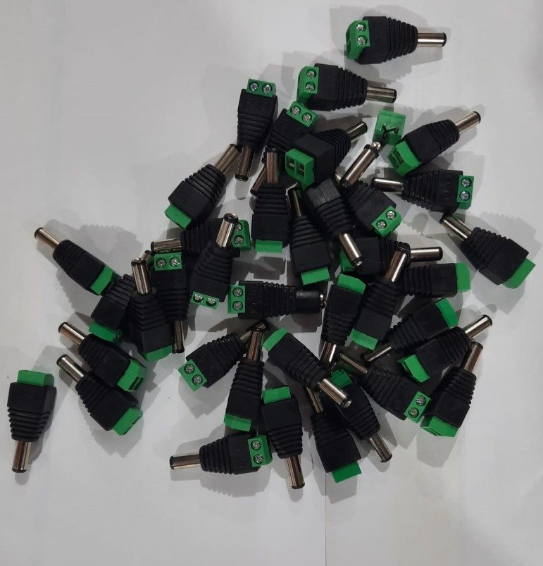 CONNECTOR, ELECTRICAL, MALE & FEMALE, CCTV