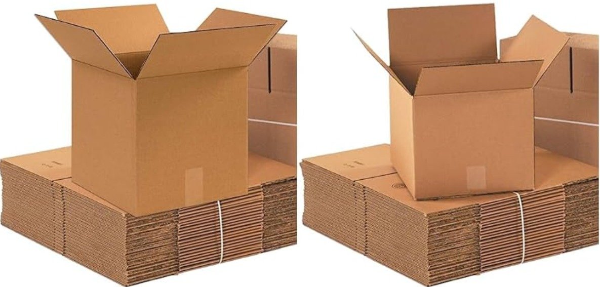 BOX, SHIPPING, FIBERBOARD, 12 X 12 X 12 INCHES