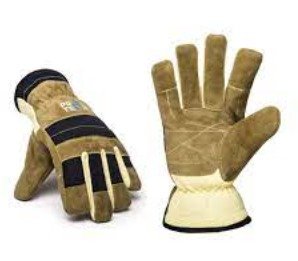 GLOVES, FIREFIGHTING, LEATHER/KEVLAR, NFPA