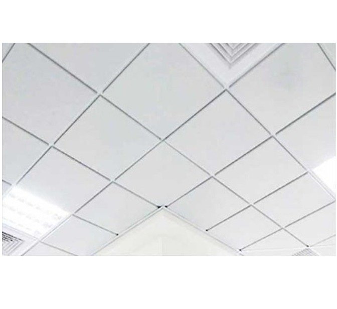 TILE, CEILING, LAMINATED, GYPSUM, 2 X 2 FEET