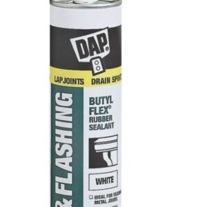 SEALING COMPOUND, GUTTER & SEAM, WHITE, 10 OZ