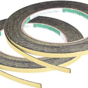 WEATHER STRIP, SELF-ADHESIVE, ETHYLENE VINYL ACETATE, 3 X 8 MM, 4 METERS