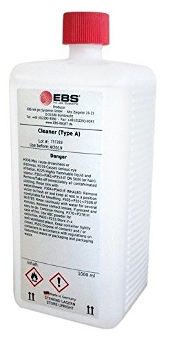 CLEANING SOLUTION, EXTERNAL, ACETONE, 1000 ML
