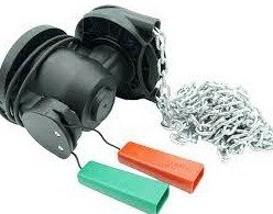 CHAIN, DOOR STOP, HAND, GARAGE DOOR, CARBON STEEL, 4 METERS, MANUFACTURER: GFA ELEKTROMATEN,