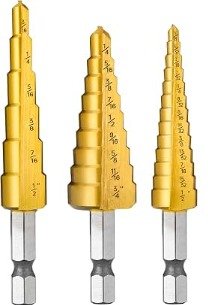 DRILL, MULTI-STEP, (BIT), HIGH SPEED STEEL