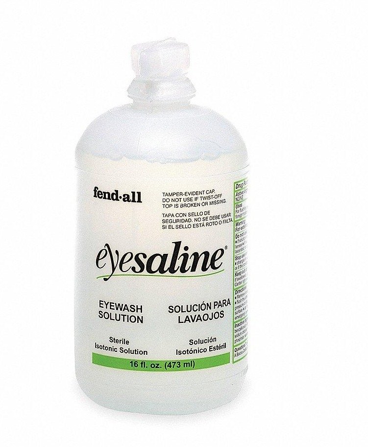 EYE WASH, REPLACEMENT BOTTLE, 16OZ