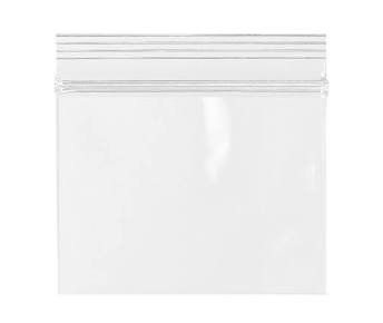 BAG, PLASTIC, FLAT, INTERLOCKING SEAL, NATURAL, 11 X 10.5 IN