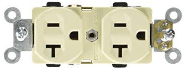 CONNECTOR BODY, RECEPTACLE, ELECTRICAL, 125V