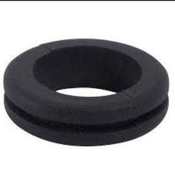 GROMMET BLANK, NONMETALLIC, PVC, BLACK, 20 MM
