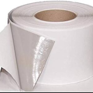 TAPE, ADHESIVE, RUBBER, BUTYL, 4 INCHES X 50 FEET