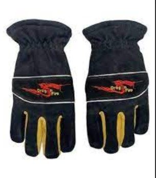 GLOVES, FIREFIGHTING, LEATHER/KEVLAR, NFPA, SMAL