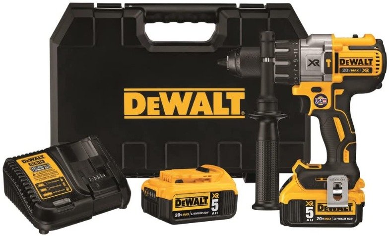 DRILL DRIVER, HAMMER, CORDLESS, 3-SPEED, 20V