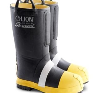 BOOTS, FIREMEN'S, RUBBER INSULATED FELT, LUG SOLE, NFPA 1971, WIDE, 13, MANUFACTURER: THOROGOOD SHOES WEINBRENNER, MODEL: WIDE,