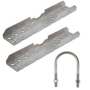 POLE MOUNTING KIT, GALVANIZED STEEL