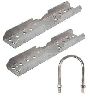 POLE MOUNTING KIT, GALVANIZED STEEL