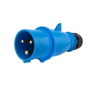 CONNECTOR, PLUG, ELECTRICAL, FEMALE, BLUE, 250V, 12 AWG, 20A