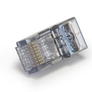 CONNECTOR, MODULAR PLUG, RJ45, CAT6, SHIELDED, 0.5 X 0.2 X 0.2 INCHES