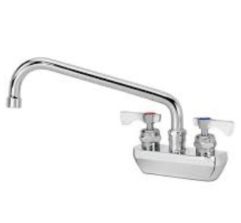 FAUCET, DECK MOUNTED, 10 INCHES
