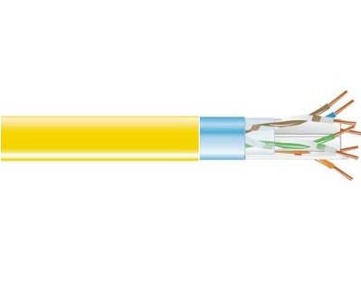 CAT6 SHIELDED 400-MHZ SOLID BULK CABLE