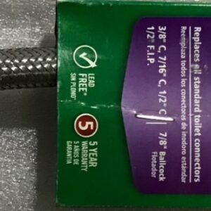 FLUID MASTERT CONNECTOR HOSE 3/8 X 1/2