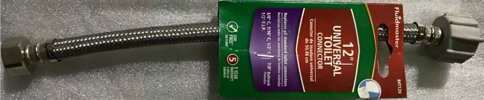 FLUID MASTERT CONNECTOR HOSE 3/8 X 1/2