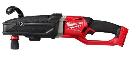 DRILL-DRIVER, ELECTRIC, PORTABLE, w/ QUIK-LOK, RIGHT ANGLE, CORDLESS