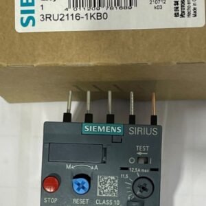 RELAY, THERMAL, OVERLOAD, 3-POLE, 690V AC, 12.5A