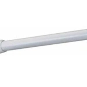 ROD, SHOWER CURTAIN, EXTENDABLE, ALUMINIUM ALLOY, WHITE