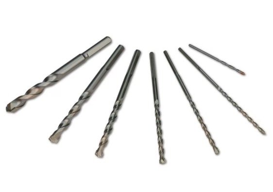 DRILL SET, MASONRY, ROTARY DRIVEN, (BIT), CONCRETE