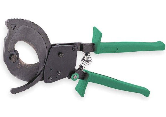 CUTTER, CABLE, HAND OPERATED, RATCHET, 1000 MCM, STEEL,