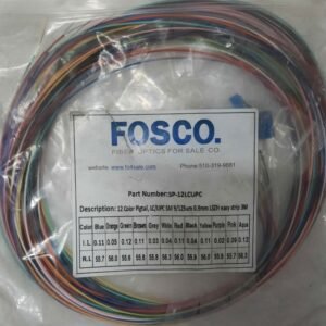 CABLE, FIBER OPTIC, SINGLEMODE, LC/UPC