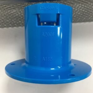 ADAPTER, TRANSITION, POLYCARBONATE, BLUE