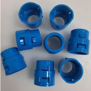 ADAPTER, ENT, SNAP-IN, PVC, BLUE