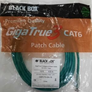 CABLE, ETHERNET, RJ45, 550-MHZ, GREEN