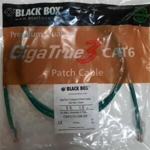 CABLE, ETHERNET, RJ45, 550-MHZ, GREEN