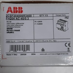 CIRCUIT BREAKER, RCCB, 4 POLE