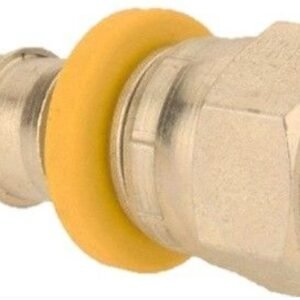 SWIVEL JOINT, BARB X JIC FEMALE, BRASS