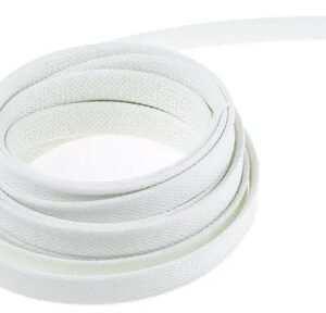 SLEEVE, CABLE, FIBREGLASS, NATURAL, 10 MM