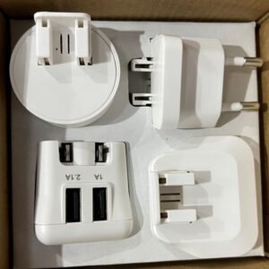 ADAPTER, POWER SUPPLY, USB CHARGER, 2 PORT, 5V, 3.1A