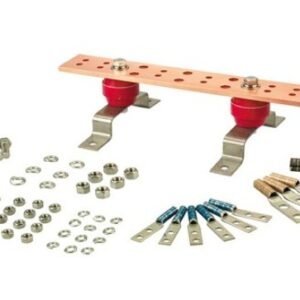 BUSBAR ASSEMBLY, w/ LUG KIT, COPPER, 2 X 1/4 X 12 INCHES