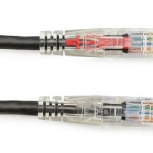 CABLE, ETHERNET, RJ45, 550-MHZ, BLACK